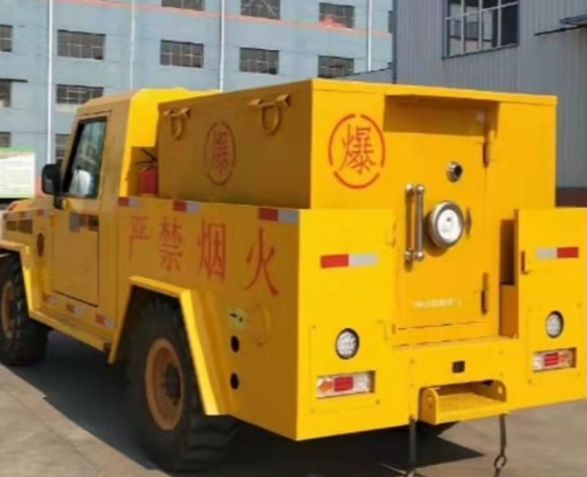古塔爆破器材运输车专用功能